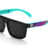 Regulator Sunglasses: Aqua Splash Customs 2 Regulator Sunglasses: Aqua Splash Customs -Heat Wave Visual Shop Aqua Splash Black Angle