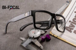 VISE Z87 BI-FOCAL Glasses: CLEAR Lens -Heat Wave Visual Shop BIFOCAL z87vise 2