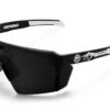 Future Tech Sunglasses: Bones Customs Z87+ 1 Future Tech Sunglasses: Bones Customs Z87+ -Heat Wave Visual Shop Black Bones Side