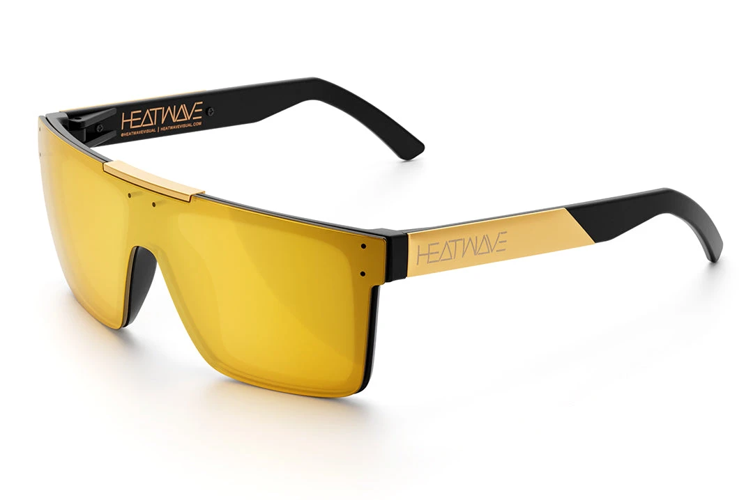 Quatro Sunglasses: Black/Gold Metal Customs 3 Quatro Sunglasses: Black/Gold Metal Customs