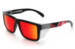XL VISE Z87 Sunglasses: Cal Fire / Muertos Customs -Heat Wave Visual Shop CalFire Sunblast Angle Clear