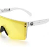Lazer Face Glasses: HI-VIS YELLOW Z87 2 Lazer Face Glasses: HI-VIS YELLOW Z87 -Heat Wave Visual Shop Clear Hi Vis Yellow Angle