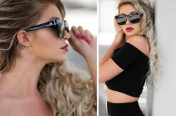 Marylin Sunglasses: BLACK 25 Marylin Sunglasses: BLACK -Heat Wave Visual Shop Marylin Purple Ally
