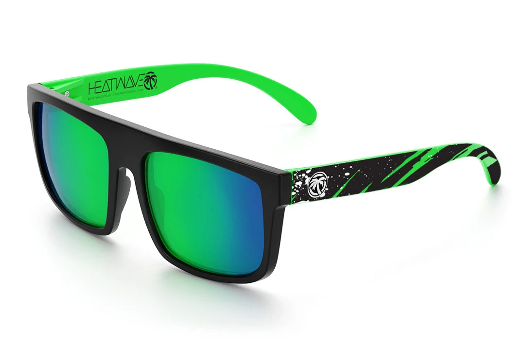 Regulator Sunglasses: Aerosol Green Customs 3 Regulator Sunglasses: Aerosol Green Customs