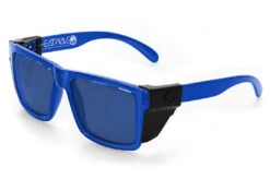 XL VISE Z87 Sunglasses Neon Blue Frame -Heat Wave Visual Shop Neon Blue Black 42f8649f d5fe 41b9 a544 e13fdf6ace8c