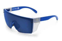 Lazer Face Sunglasses: Neon Blue Z87 15 Lazer Face Sunglasses: Neon Blue Z87 -Heat Wave Visual Shop Neon Blue Clear