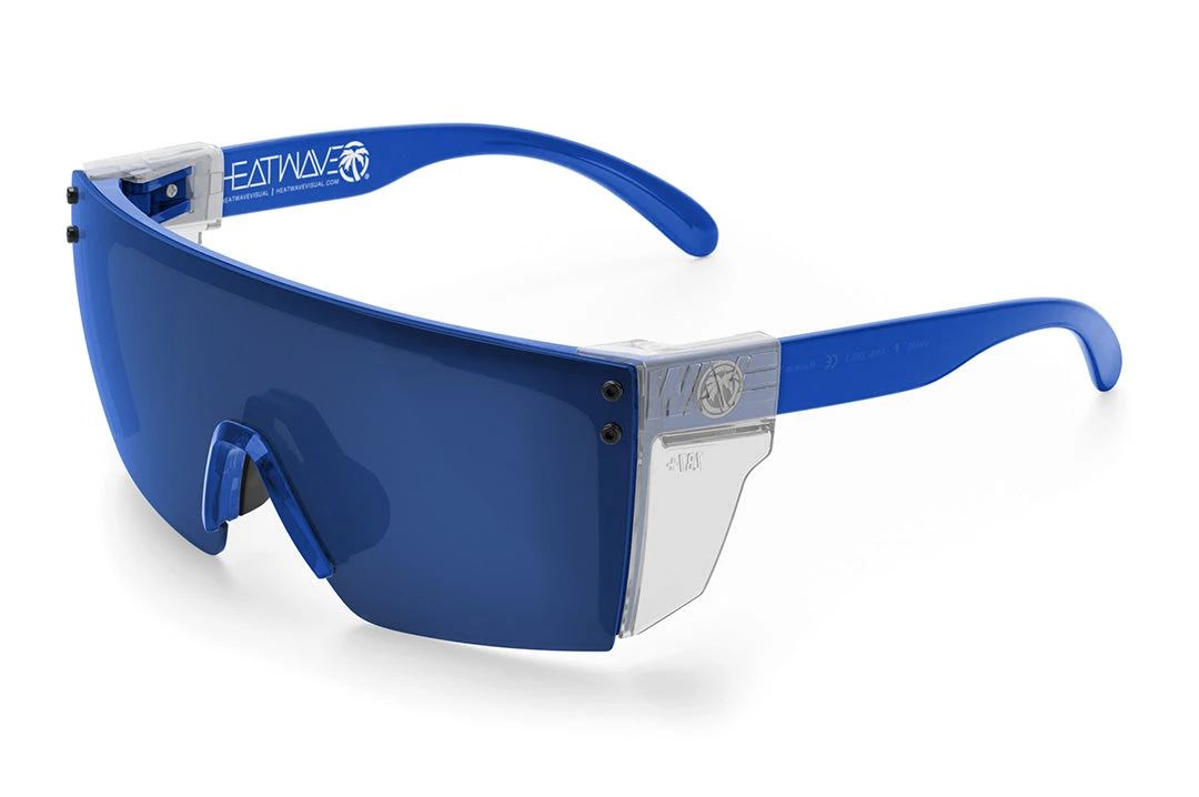 Lazer Face Sunglasses: Neon Blue Z87 9 Lazer Face Sunglasses: Neon Blue Z87 - Image 7
