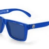 XL VISE Z87 Sunglasses Neon Blue Frame