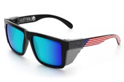 XL VISE Z87 Sunglasses: Stars And Stripes USA 10 XL VISE Z87 Sunglasses: Stars And Stripes USA -Heat Wave Visual Shop Stars Stripes USA Galaxy Angle Smoke