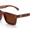 VISE Z87 Sunglasses Tortoise Frame: 2 VISE Z87 Sunglasses Tortoise Frame: -Heat Wave Visual Shop Tortoise Brown Angle