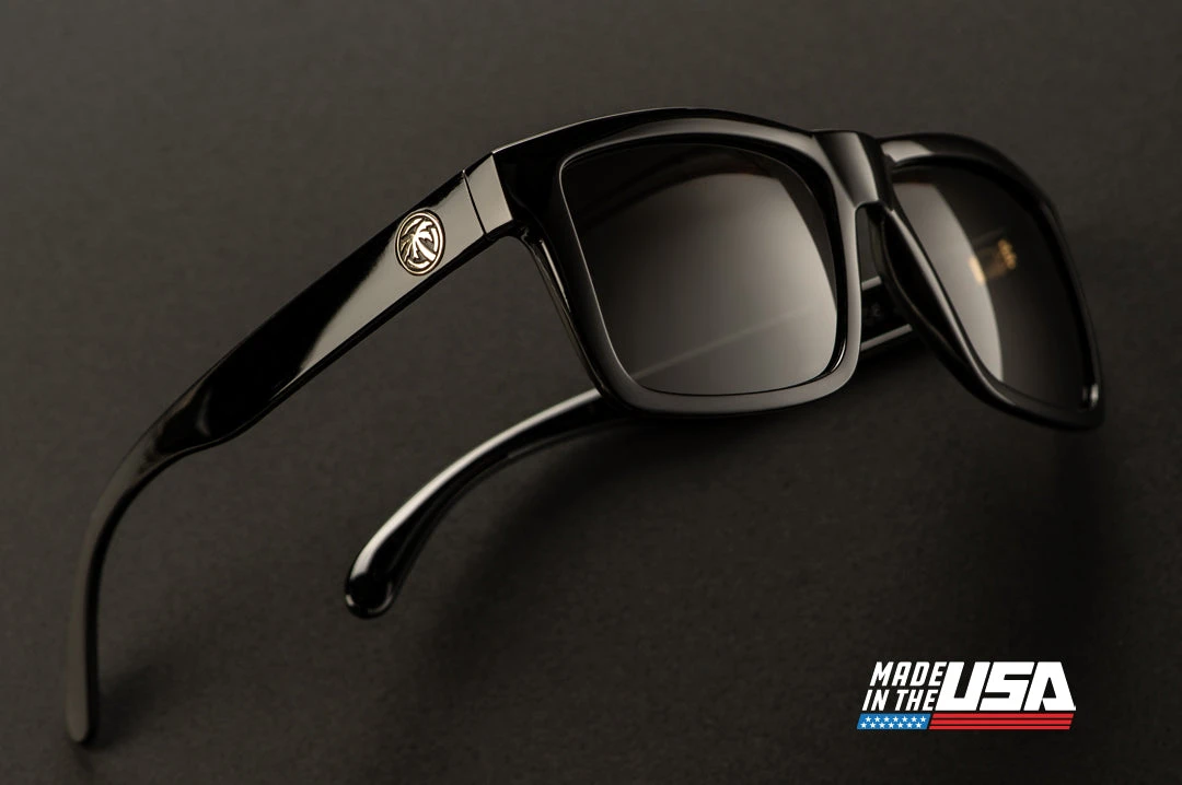 USA VISE Sunglasses: GLOSS BLACK 6 USA VISE Sunglasses: GLOSS BLACK - Image 4