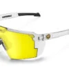 Future Tech Sunglasses: Vapor Clear Frame Hi-Vis Yellow Lens Z87+ -Heat Wave Visual Shop VaporClear Hi Vis Angle2 326f5df0 2bdf 4386 b18f 729a7e1e0d0c