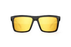 USA VISE Sunglasses: GLOSS BLACK 27 USA VISE Sunglasses: GLOSS BLACK -Heat Wave Visual Shop Vise USA Black Gold Rush Front