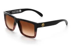 VISE Sunglasses: Whiskey Faders 7 VISE Sunglasses: Whiskey Faders -Heat Wave Visual Shop Whiskey Fader Brown Lurk Angle