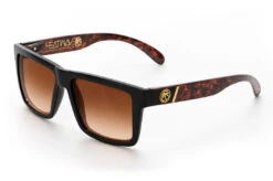 VISE Sunglasses: Woodgrain Customs -Heat Wave Visual Shop Woodgrain Brown Lurk Angle