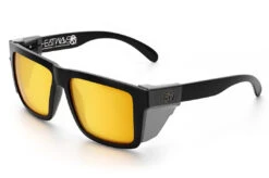 XL VISE Z87 Sunglasses Black Frame: Gold Lens 8 XL VISE Z87 Sunglasses Black Frame: Gold Lens -Heat Wave Visual Shop XLGoldGSS