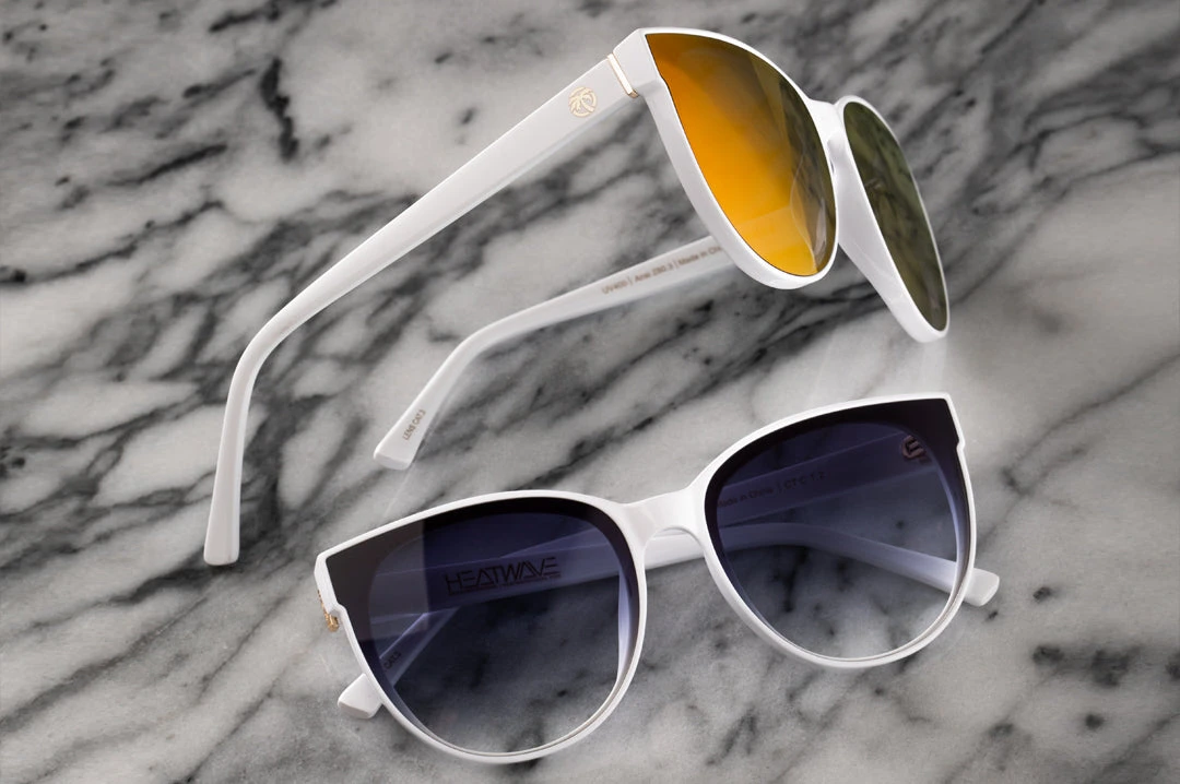 Carat Sunglasses: White 11 Carat Sunglasses: White - Image 9
