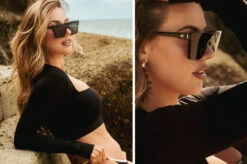 Clarity Sunglasses: BLACK 20 Clarity Sunglasses: BLACK -Heat Wave Visual Shop clarity black jayna