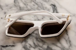 Clarity Sunglasses: White 18 Clarity Sunglasses: White -Heat Wave Visual Shop clarity white detail 2