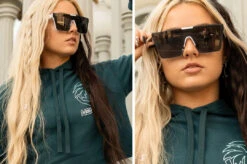 Clarity Sunglasses: White 13 Clarity Sunglasses: White -Heat Wave Visual Shop clarity white girl2