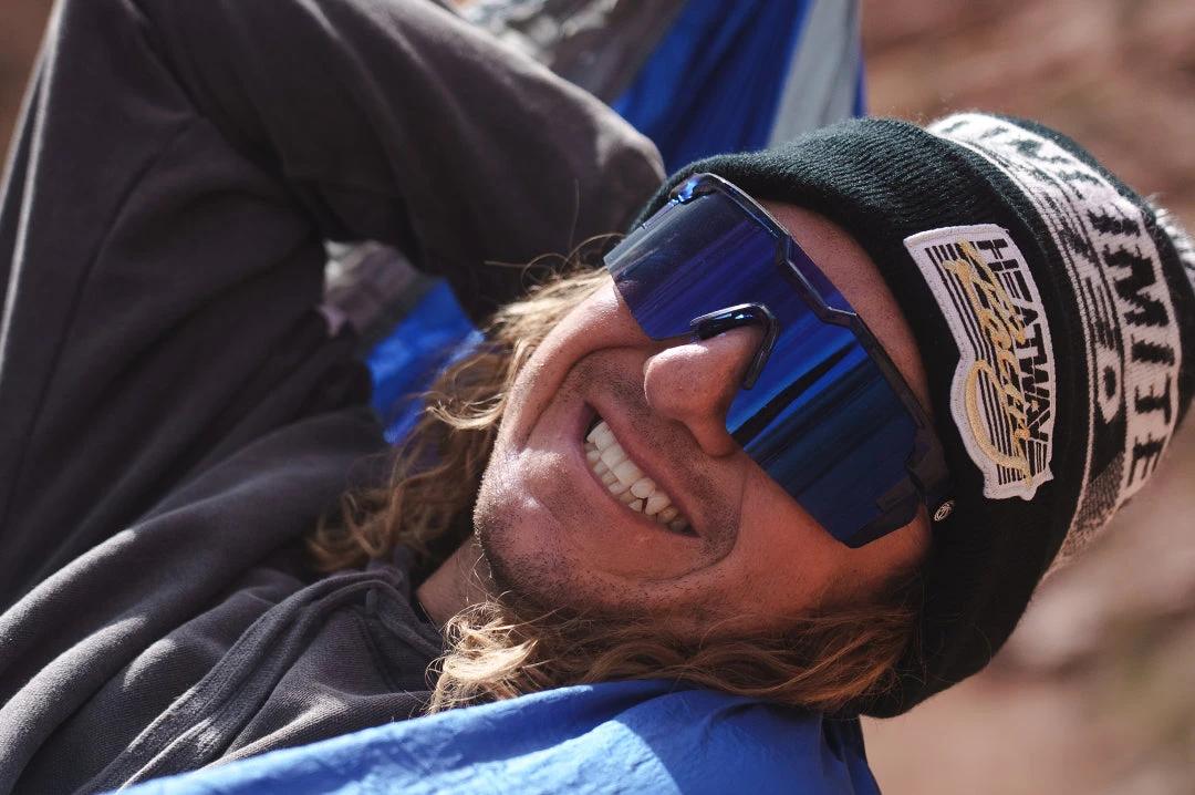 Future Tech Sunglasses: Neon Blue Frame Z87+ 5 Future Tech Sunglasses: Neon Blue Frame Z87+ - Image 3