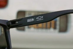 Lazer Face Sunglasses: Chevrolet / Corvette Customs -Heat Wave Visual Shop insideprint