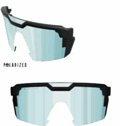 Custom Future Tech -Heat Wave Visual Shop lens polarized arctic chome