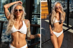 Marylin Sunglasses: Marble 30 Marylin Sunglasses: Marble -Heat Wave Visual Shop marylin marble rose 1