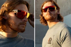 Performance Quatro Sunglasses: Red/Orange Z87+ -Heat Wave Visual Shop quatro sunblast lifestyle