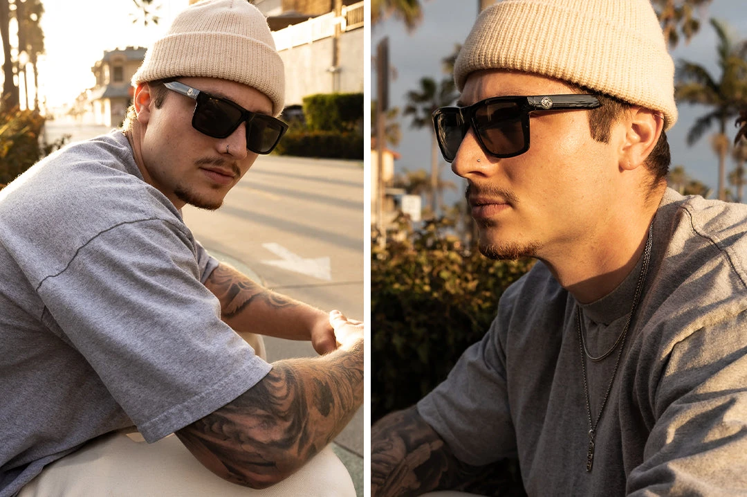 USA VISE Sunglasses: GLOSS BLACK 4 USA VISE Sunglasses: GLOSS BLACK - Image 2