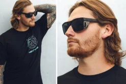 Performance Vise Sunglasses: Black Z87+ -Heat Wave Visual Shop vise lifestyle black