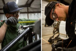 VISE Z87 Sunglasses Black Frame: Clear Lens -Heat Wave Visual Shop vise z87 blk